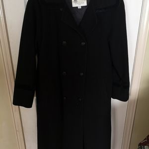 London Fog wool coat, vintage
